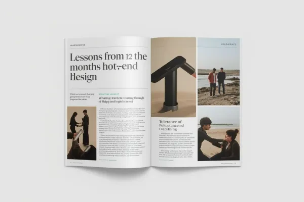 Lessons from 12 months of hot-end design