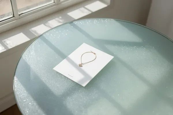 How we photograph jewellery without a light tent