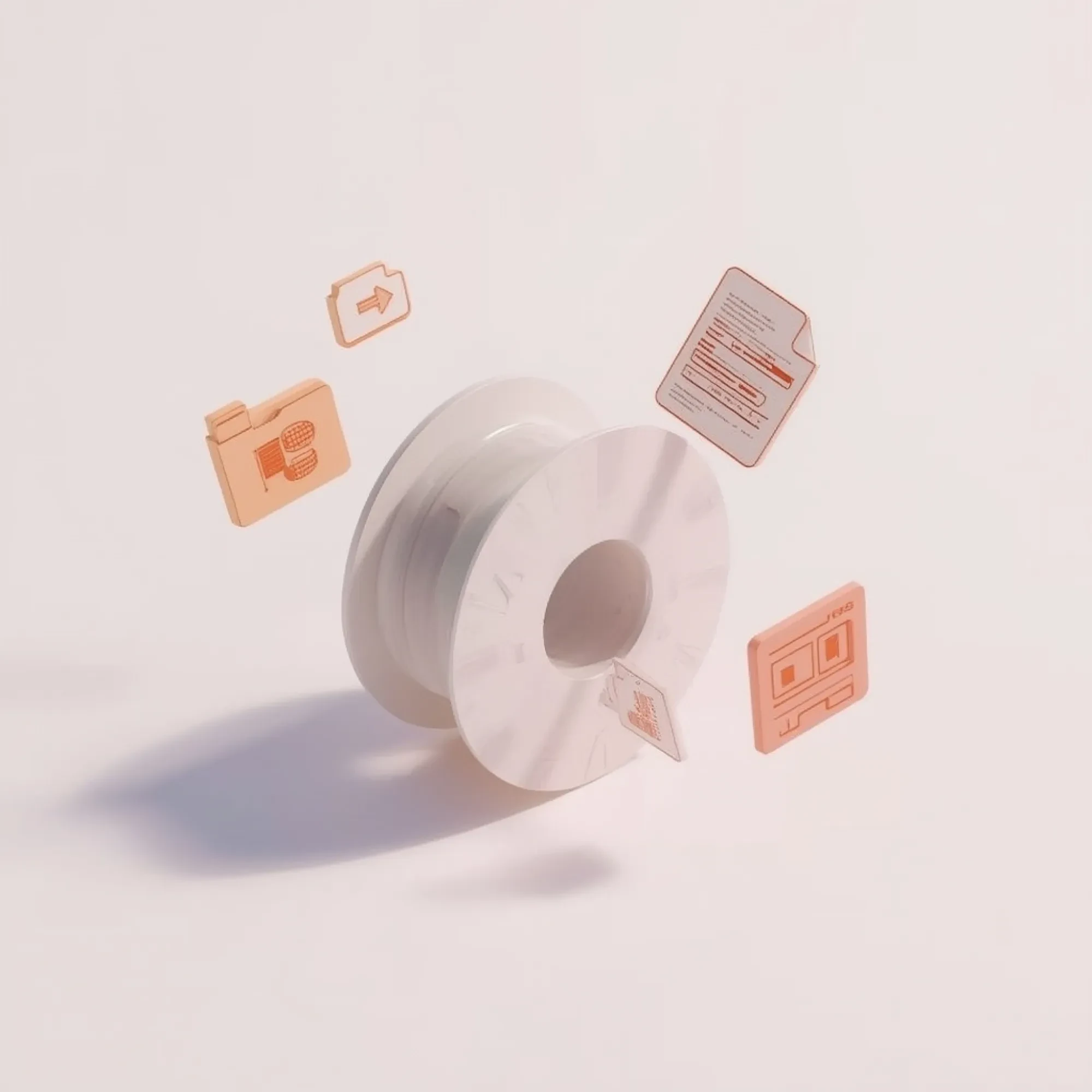 Parametric Spool Holder (STL + STEP)